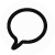 Speech bubble icon